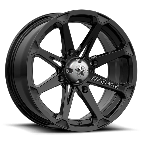 DIESEL UTV 14X7 4X156 GLOSS BLACK 10MM